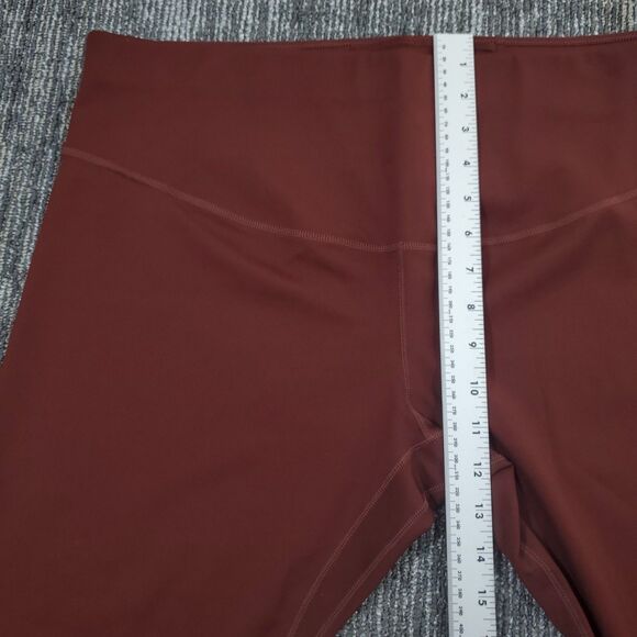 NWT Nike One Dri-Fit 7/8 Logo Legging, Bronze Eclipse, Redstone, Plus Size 2X - Picture 13 of 15